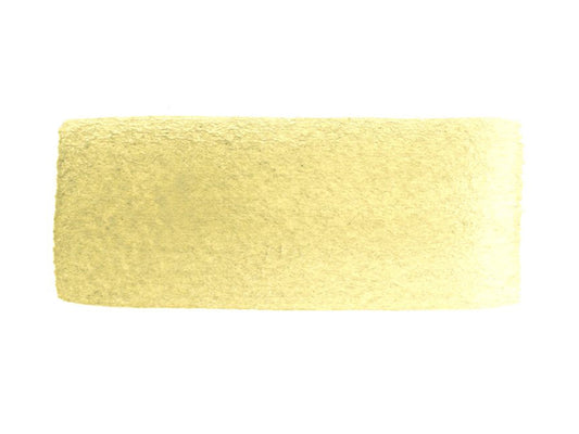 A hand painted swatch of Green Earth Yellowish.