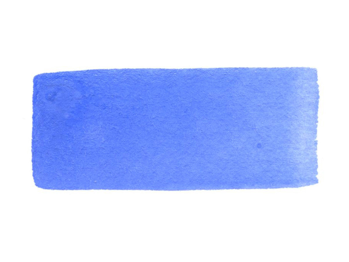 A hand painted swatch of Lavender Blue Lake.