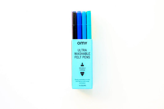 Additional product photo of the OMY Ultrawashable Felt Markers.