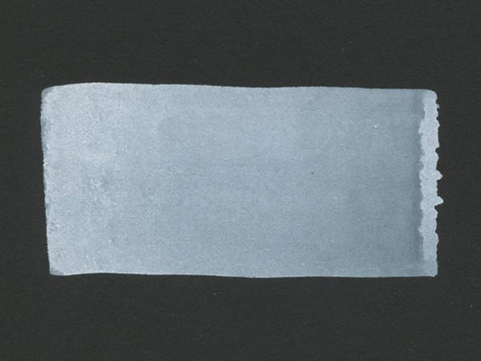 A hand painted swatch of Titanium White.