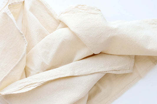 Additional product photo of the Unbleached Cotton Studio Cloth.