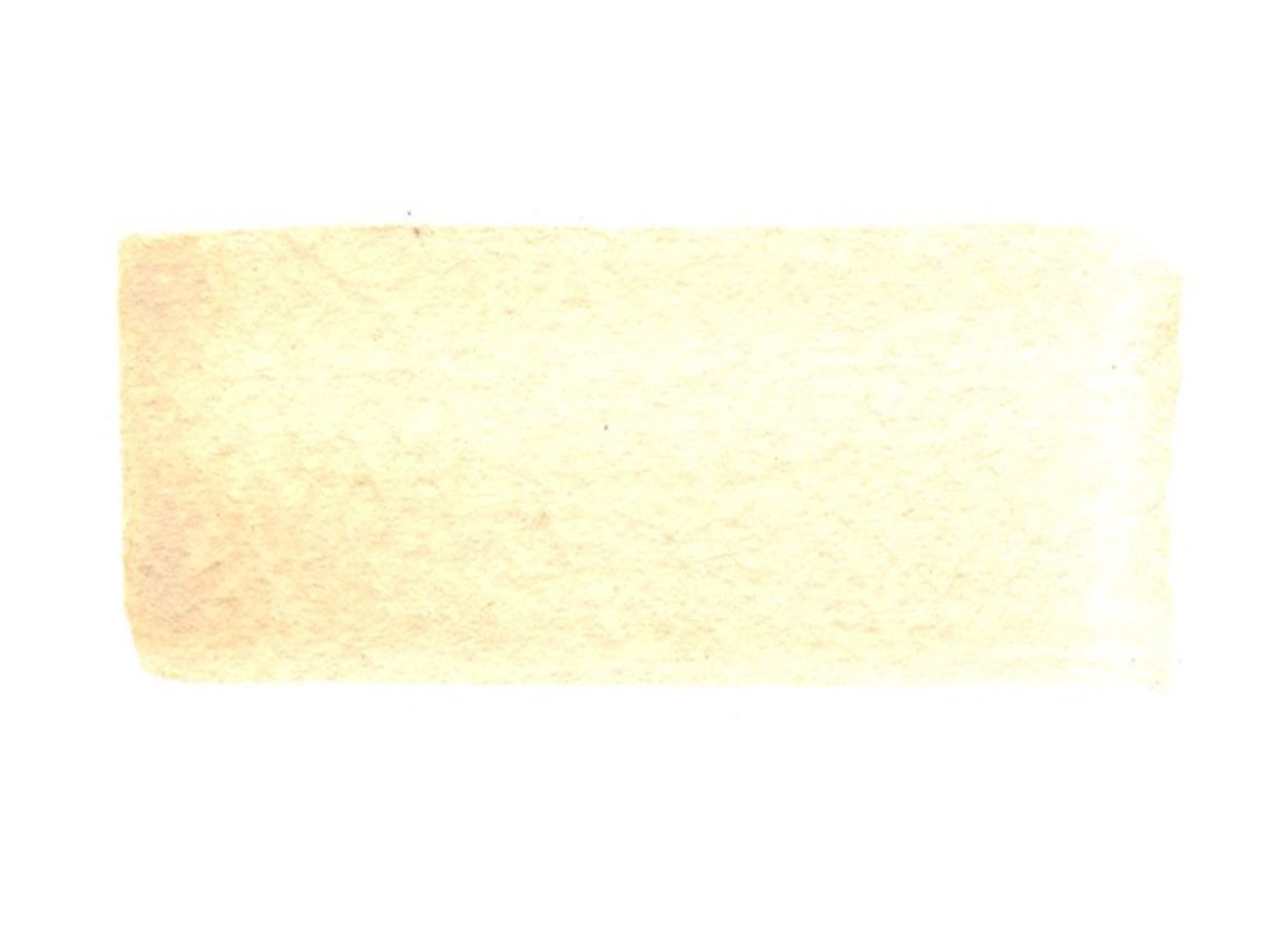 A hand painted swatch of French Ochre Very Light.