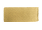 A hand painted swatch of French Ochre Sahara.